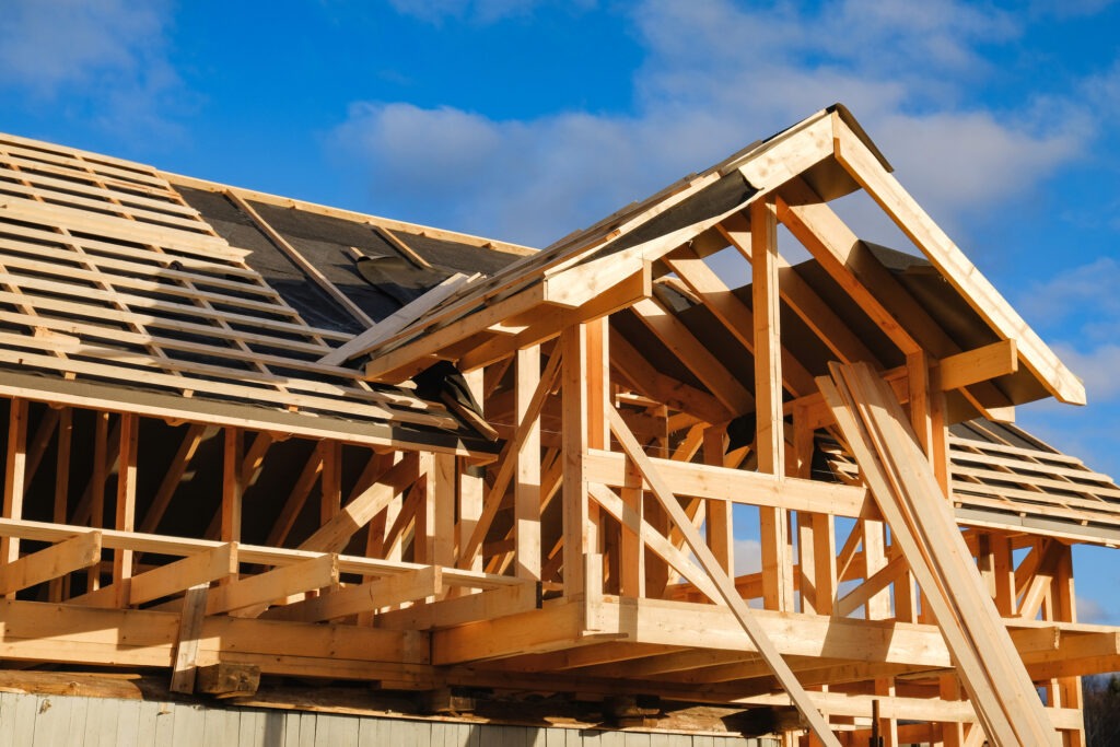 Residential home addition under construction in Southwest Florida